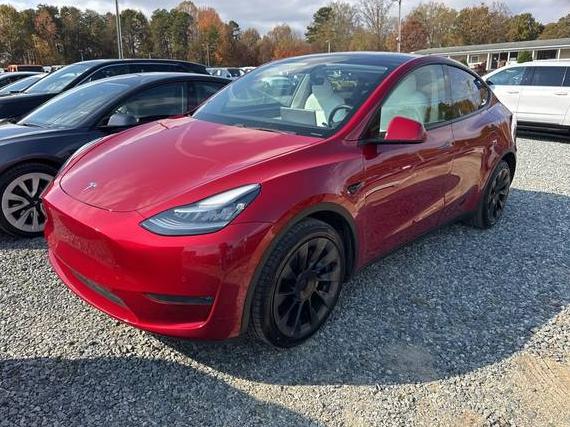 TESLA MODEL Y 2021 5YJYGDEE1MF078997 image